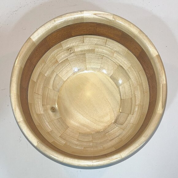 Segmented Turned Bowl - Picture 3 of 4